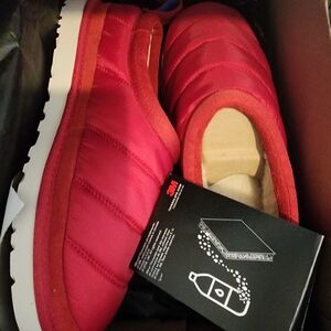 UGG Red Slip-On Loafers